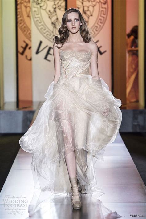 Wedding Fashion Inspiration from the Versace Couture and Fall 